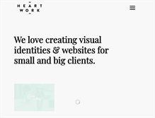 Tablet Screenshot of heartwork.be